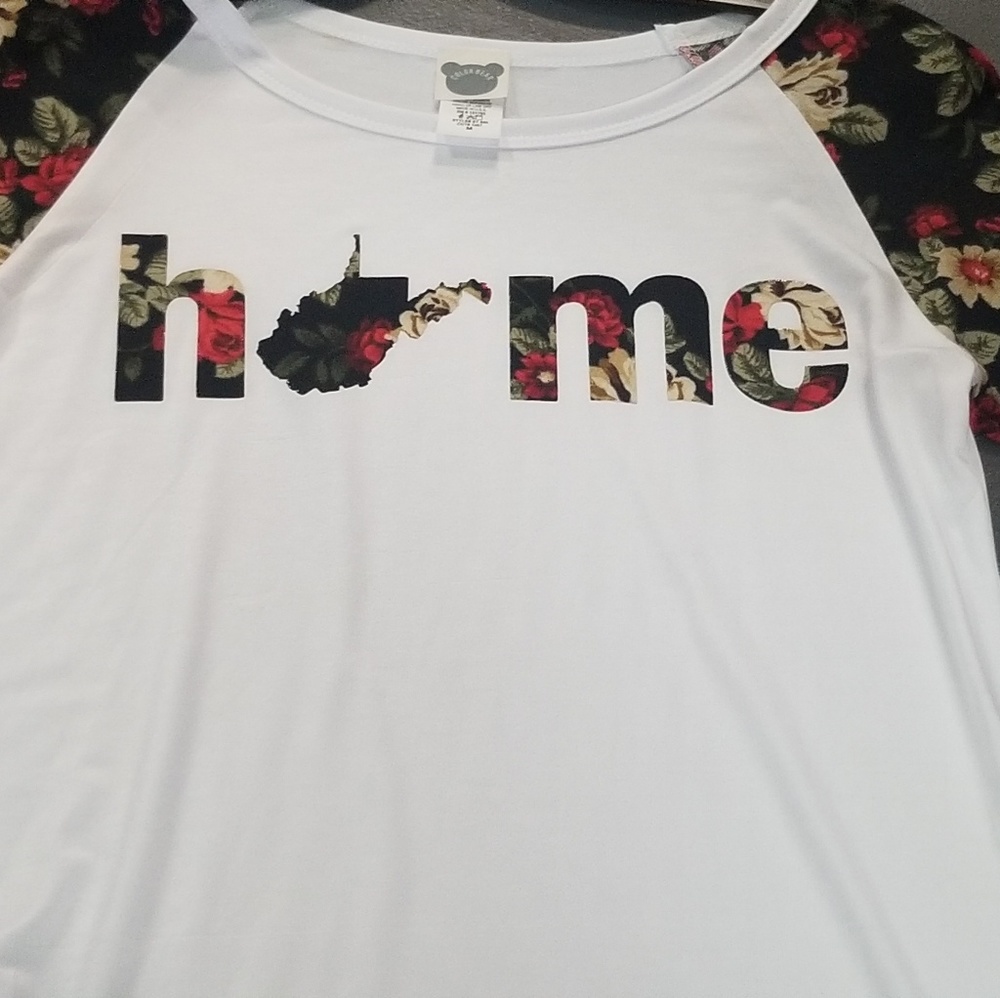 Floral WV long sleeve Tee